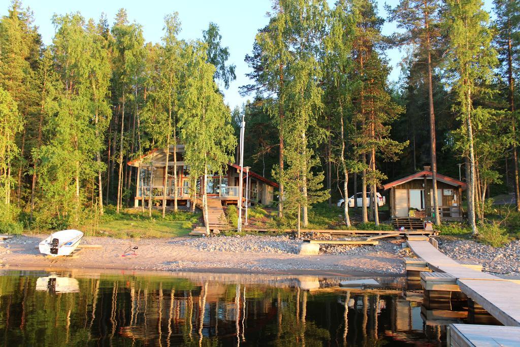 Villa By The Lake Joutseno 客房 照片
